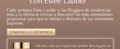 Consigue tu muestra gratis de crema anti edad Estée Lauder