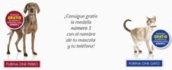 Purina One te regala una medalla identificatoria para tu mascota