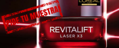 Muestras gratis de Revitalift Laser X3 de L’Oréal