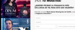 Consigue muestras gratis de Yves Saint Laurent Fragrances